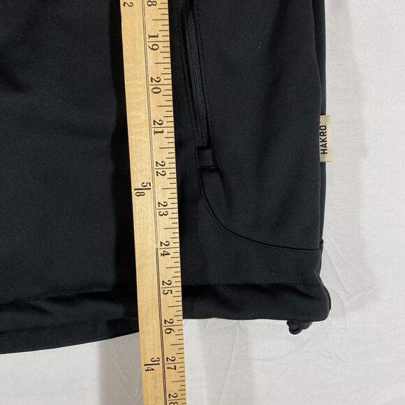 MEN`S HAKRO SOFTSHELL JACKET ZIP SIZE MEDIUM 23-DN69 - Picture 10 of 11